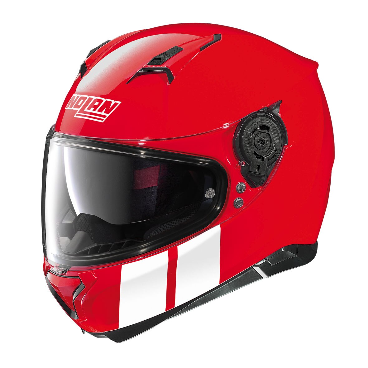 Casca moto NOLAN Full-Face - N87 Martz N-COM - corsa red XL
