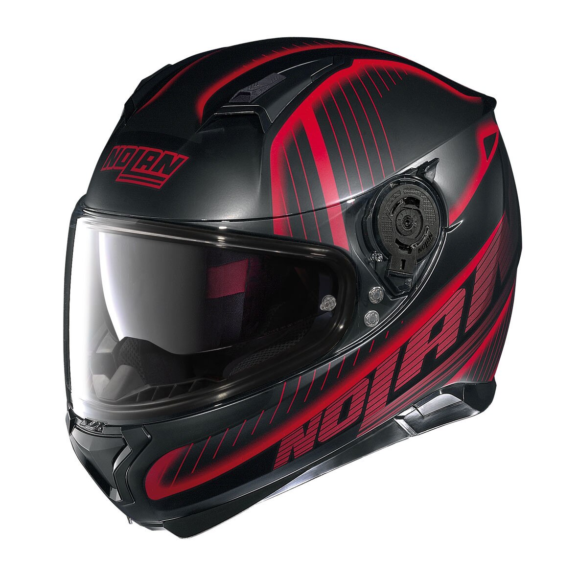 Casca moto NOLAN Full-Face - N87 Harp N-COM - flat black XS