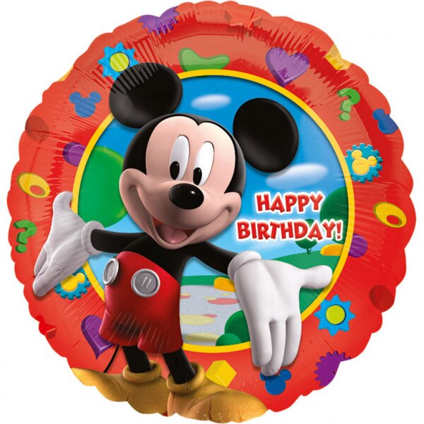Balon folie Mickey Mouse Happy Birthday 43cm