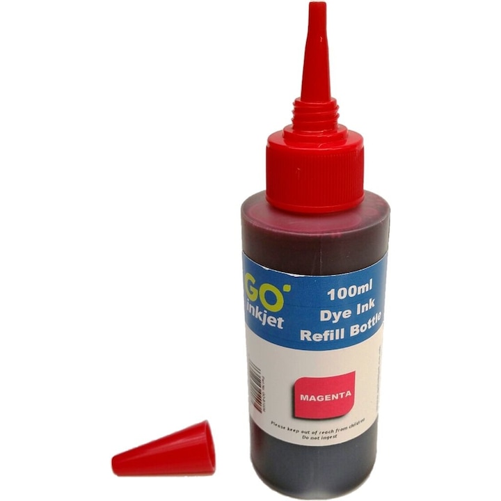 Cerneala compatibila EPSON (CISS), marca Estelle, culoare CYAN (ALBASTRU), sticla 100 ml