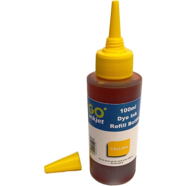 Cerneala compatibila CANON (CISS), marca Estelle, culoare CYAN (ALBASTRU), sticla 100 ml