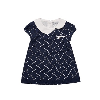 Rochie fetita, Mayoral, 12 luni (80 cm), Bleumarin/Alb Rochie fetita, Mayoral, 12 luni (80 cm), Bleumarin/Alb