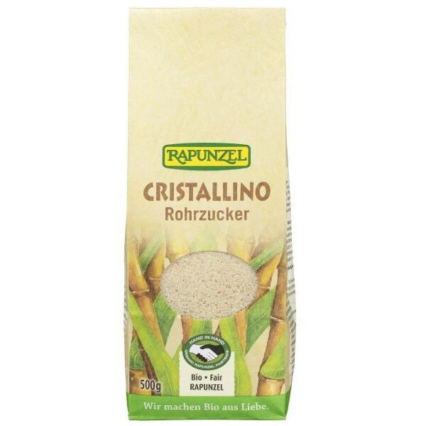 Zahar Bio din Trestie Zahar Alb Rapunzel 500gr