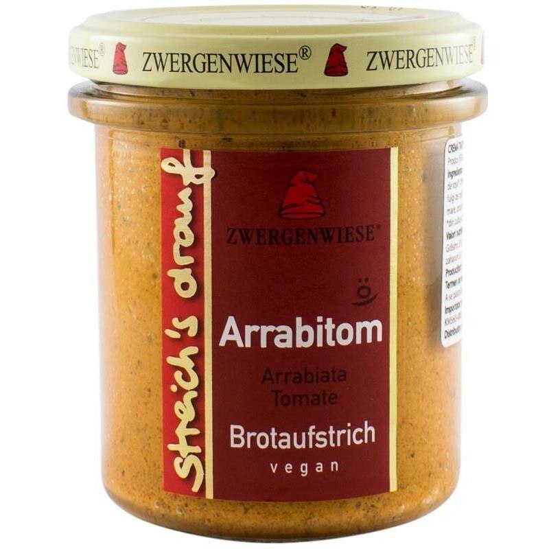 Crema Bio Tartinabila Arrabiata si Rosii Zwergenwiese 160gr