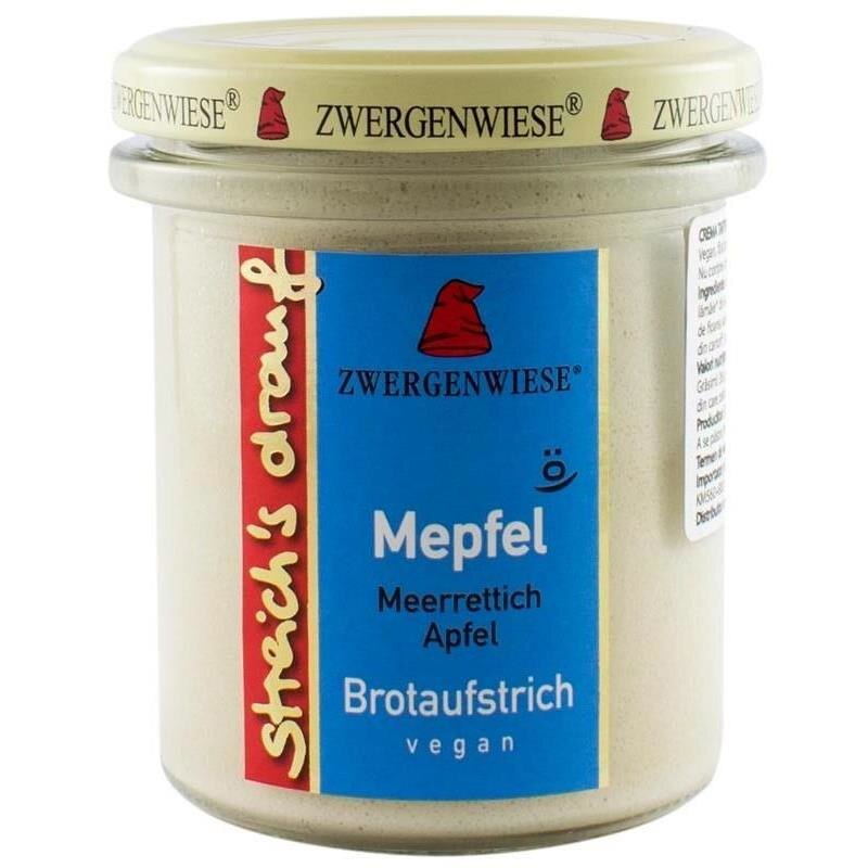 Crema Bio Tartinabila cu Hrean si Mere Zwergenwiese 160gr