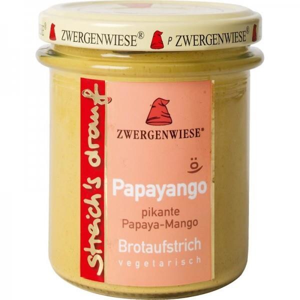 Crema Bio Tartinabila Picanta cu Papaya si Mango Zwergenwiese 160gr