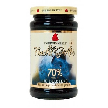 Gem de Afine Bio Indulcit cu Sirop de Agave Zwergenwiese 225gr Gem de Afine Bio Indulcit cu Sirop de Agave Zwergenwiese 225gr
