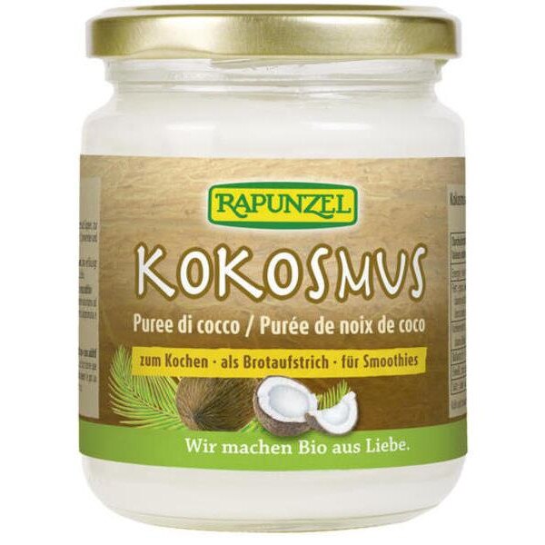 Pasta Bio de Cocos Vegan Rapunzel 215gr