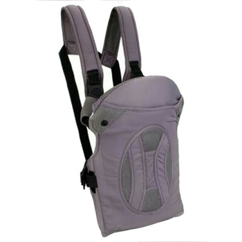 Marsupiu ortopedic pentru copii si bebe NOVOKIDS™ Safety Comfort, maxim 12 kg, pozitie orizontala, fata si spate, material lavabil moale si comfortabil, Gri Marsupiu ortopedic pentru copii si bebe NOVOKIDS™ Safety Comfort, maxim 12 kg, pozitie orizontala, fata si spate, material lavabil moale si comfortabil, Gri