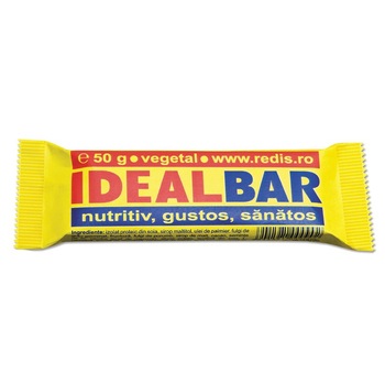 Set 12 batoane proteice Redis, Ideal Bar, 12 x 50g Set 12 batoane proteice Redis, Ideal Bar, 12 x 50g