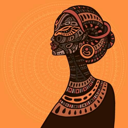 Tablou canvas patrat africa 18 (50 x 50 cm)