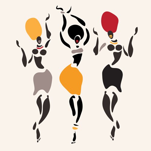 Tablou canvas patrat africa 25 (60 x 60 cm)