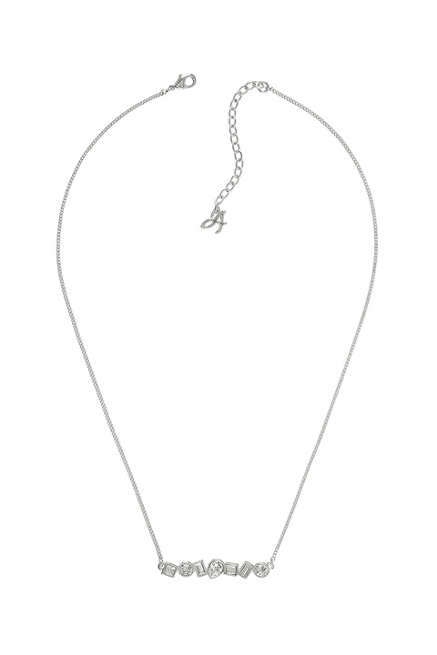 Adore by® Group, Colier decorat cu cristale®, Argintiu