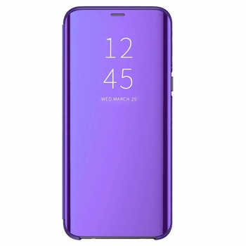 Husa Samsung Galaxy S10 G973F Clear View Blue Husa Samsung Galaxy S10 G973F Clear View Blue