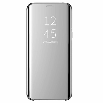Husa pentru Samsung Galaxy A22 5G clear view silver Husa pentru Samsung Galaxy A22 5G clear view silver