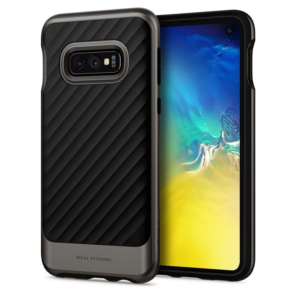 Husa Antisoc Spigen Neo Hybrid pentru Samsung Galaxy S10e (SM-G970), Negru&Gri
