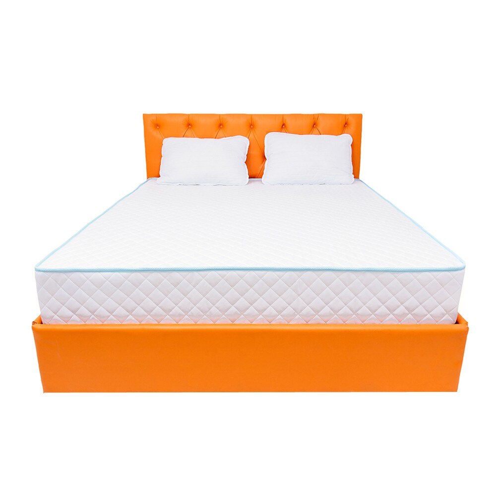 Set saltea Spring Comfort 140x200x26 cu 2 perne microfibra 50x70 Axon