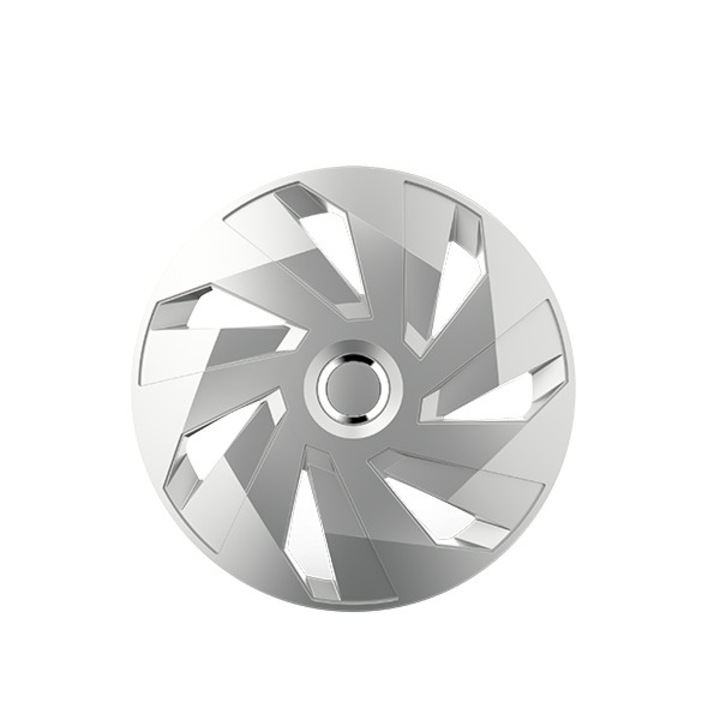 Комплект тасове за джанти MegaDrive Vector, С хромиран пръстен, 16"