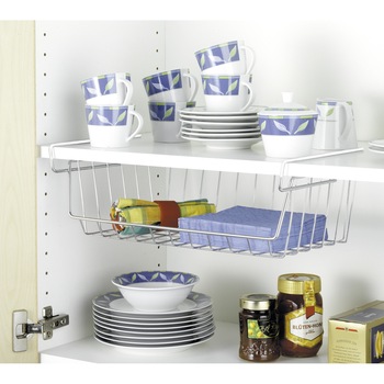 Suport suspendat Wenko, cromat, 44 x 27 x 15 cm Suport suspendat Wenko, cromat, 44 x 27 x 15 cm