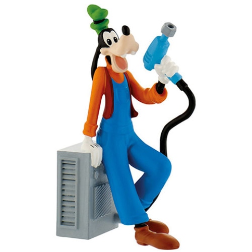 Figurina iMKⓇ Goofy - Mickey si pilotii de curse, 15 x 10 x 10 cm, multicolor, MGC