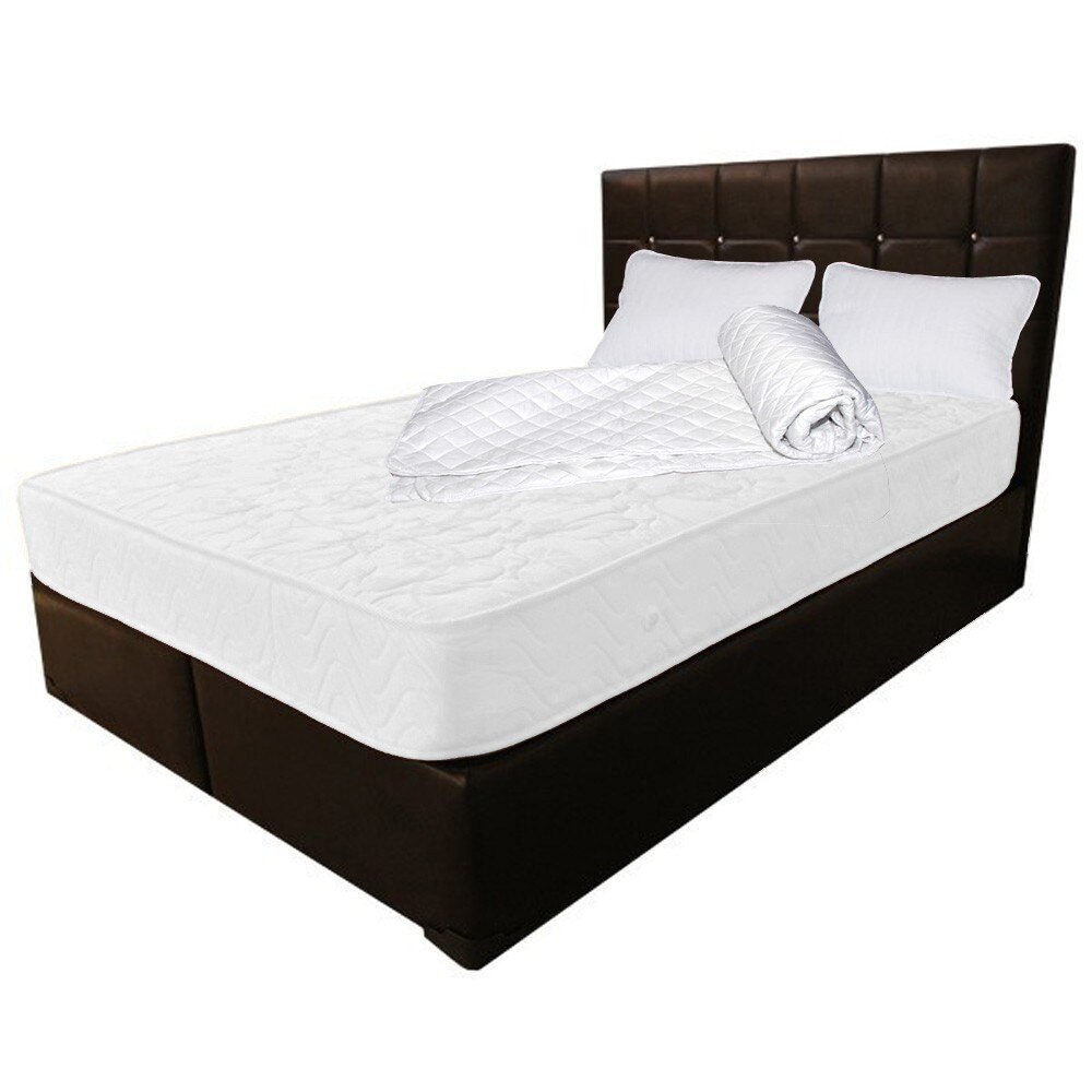 Set Saltea Lux Ortopedic 160x200x22 cu 2 perne microfibra 50x70 si Husa hipoalergenica Axon