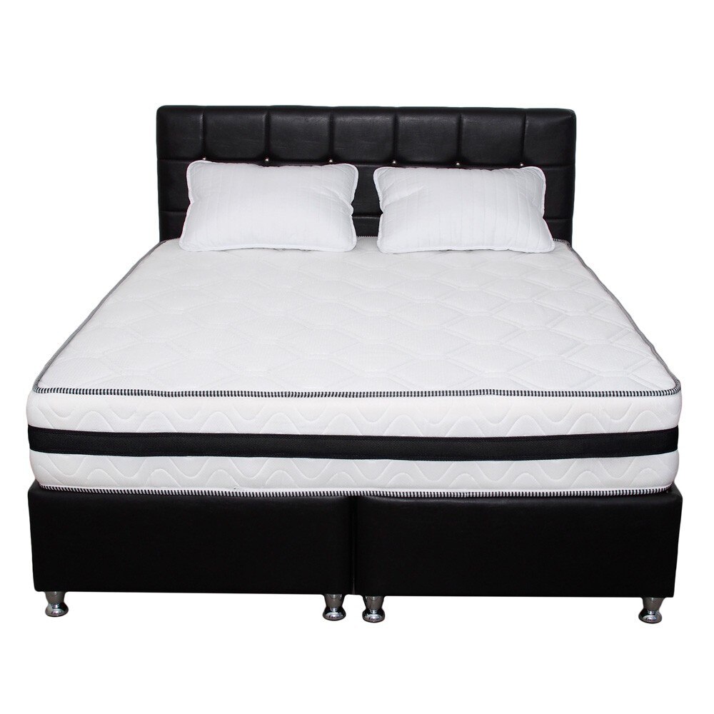 Set Saltea Super Lux Ortopedic 180x200x26 cu 2 perne microfibra 50x70 Axon