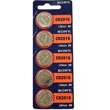 Baterii CR2016 /5buc /set - Sony Baterii CR2016 /5buc /set - Sony