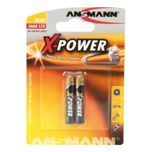 Baterii Ultra Alkaline AAAA/ LR61 - Ansamnn / 2buc/blister