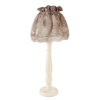 veioza decorativa lemn cu abajur brodat maro nehara 25x55h imagen 19_0_
0