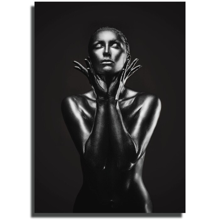 Tablou canvas, Silver Woman, 50 x 70 cm