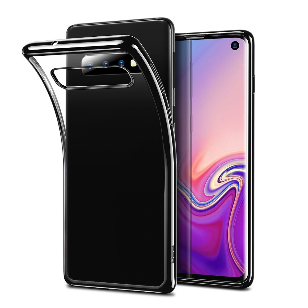 Husa slim ESR Eseential Twinkler Samsung Galaxy S10, Black
