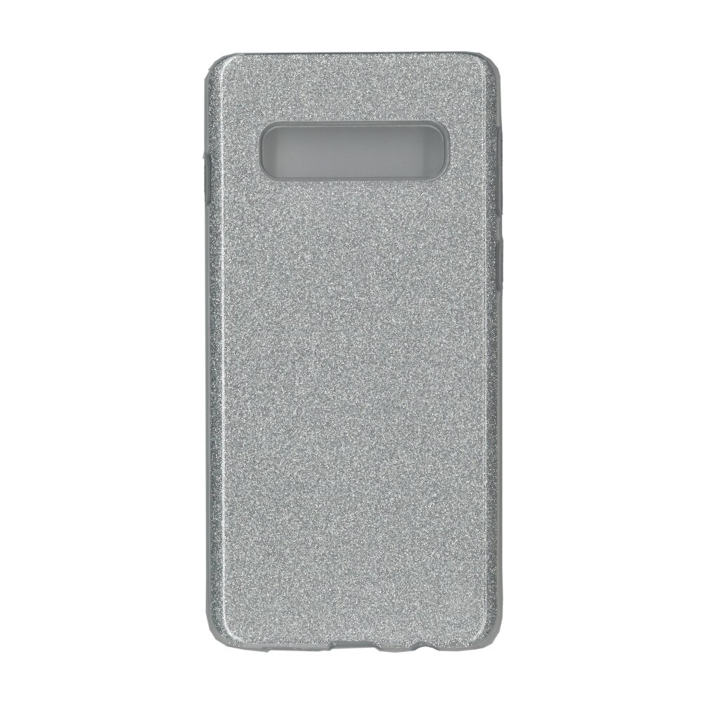 Husa de protectie spate EuroCELL Shiny pentru Samsung Galaxy S10 Plus, Silver