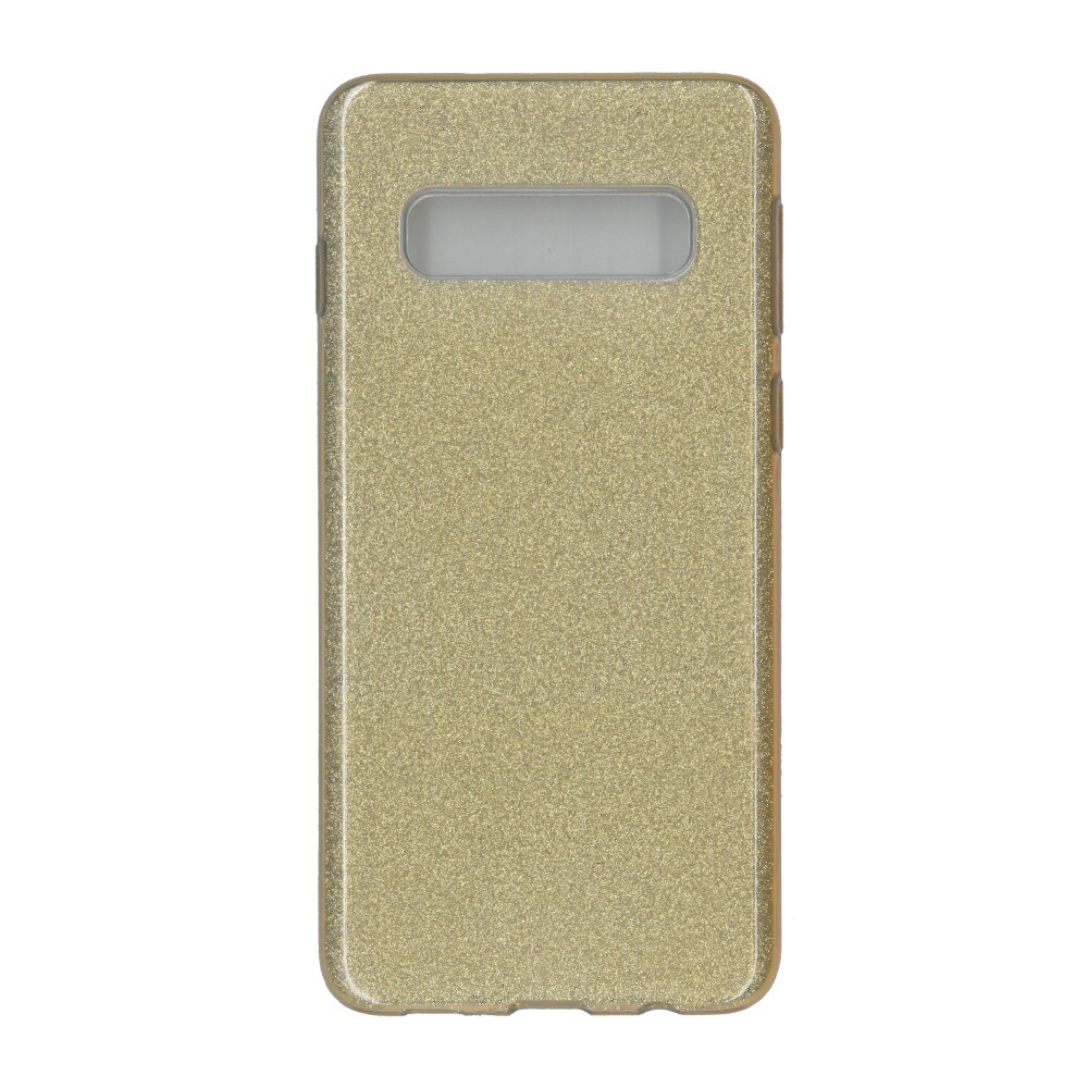 Husa de protectie spate EuroCELL Shiny pentru Samsung Galaxy S10 Plus, Gold