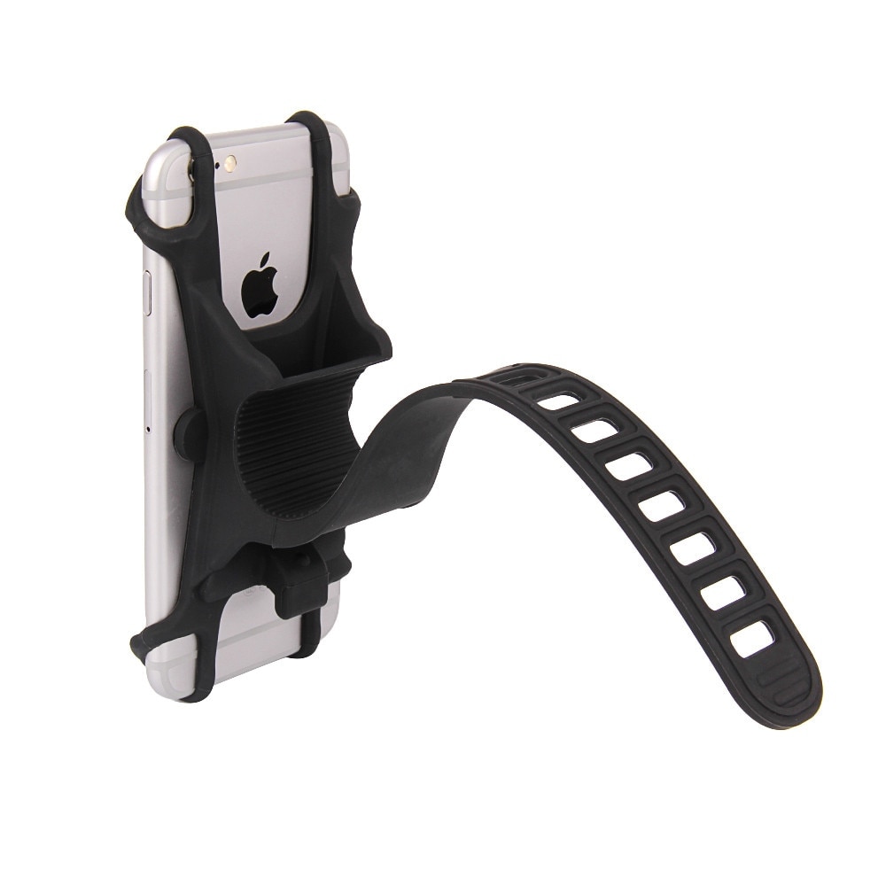 Suport telefon mobil universal din silicon pentru bicicleta si motocicleta