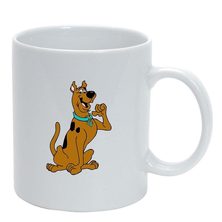Bögre "Cartoon, Scooby-Doo", fehér, 330 ml, D732
