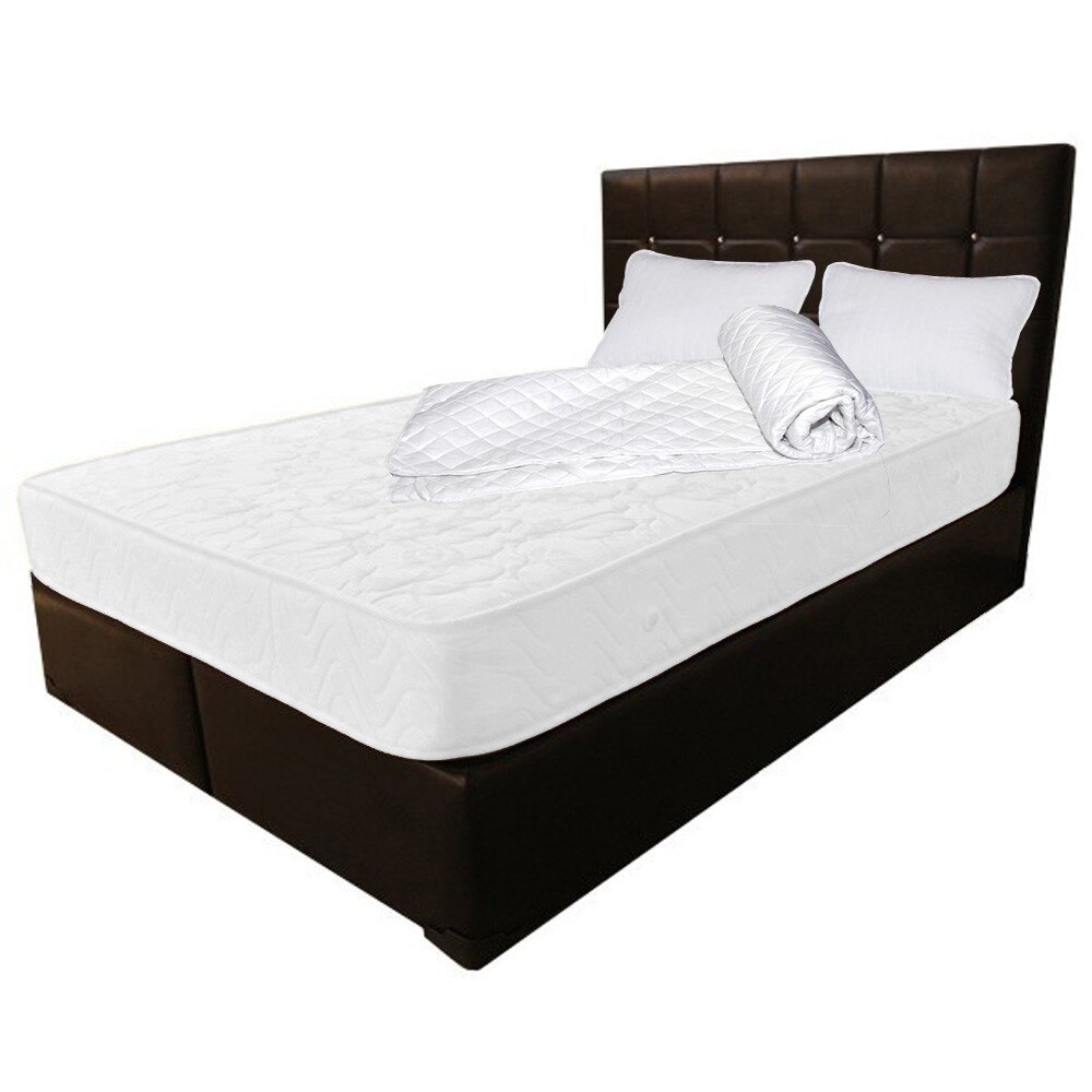 Set Saltea Lux Ortopedic 140x200x22 cu 2 perne microfibra 50x70 si Husa hipoalergenica Axon