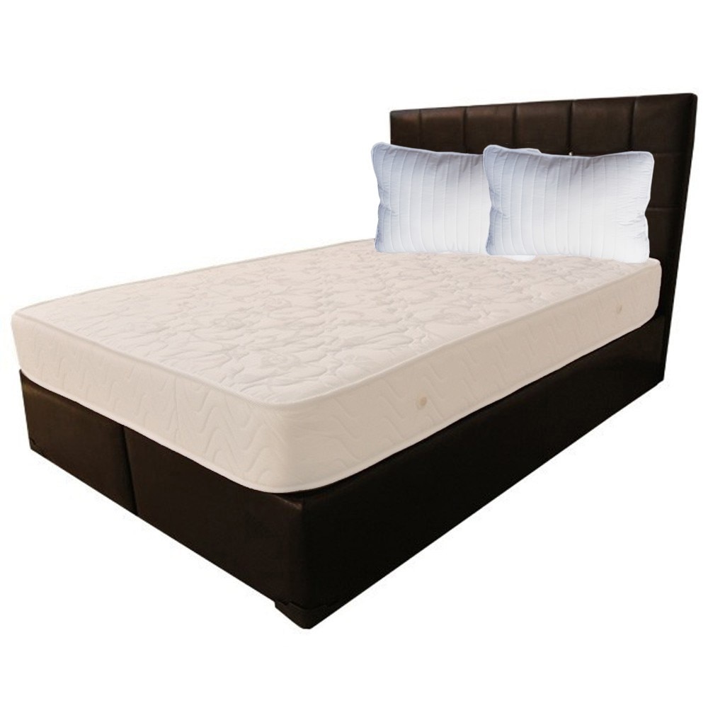 Set Saltea Lux Ortopedic 160x190x22 cu 2 perne microfibra 50x70 Axon
