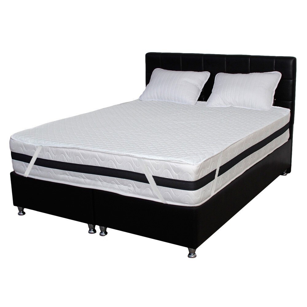 Set Saltea Forte Super Ortopedic 140x200x30 cu 2 perne microfibra 50x70 si Husa hipoalergenica