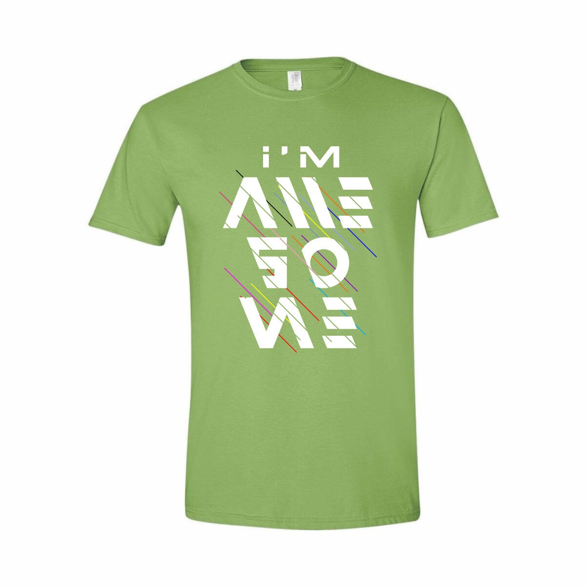 Tricou Personalizat pentru Barbati Verde Deschis, Marimea S - 