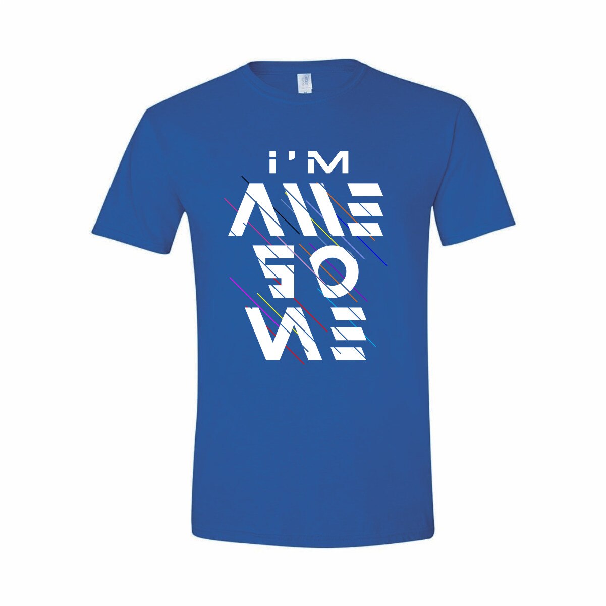 Tricou Personalizat pentru Barbati Albastru Royal, Marimea 2XL - 