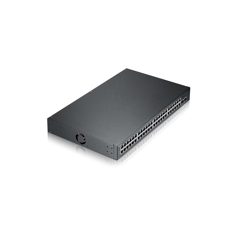 Switch Zyxel GS1900-48HP , 48 x 10/100/1000 Mbps Mbit/s, 2 x 10/100/1000