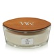 Свещ Wood Wick, White Teak, Елипса