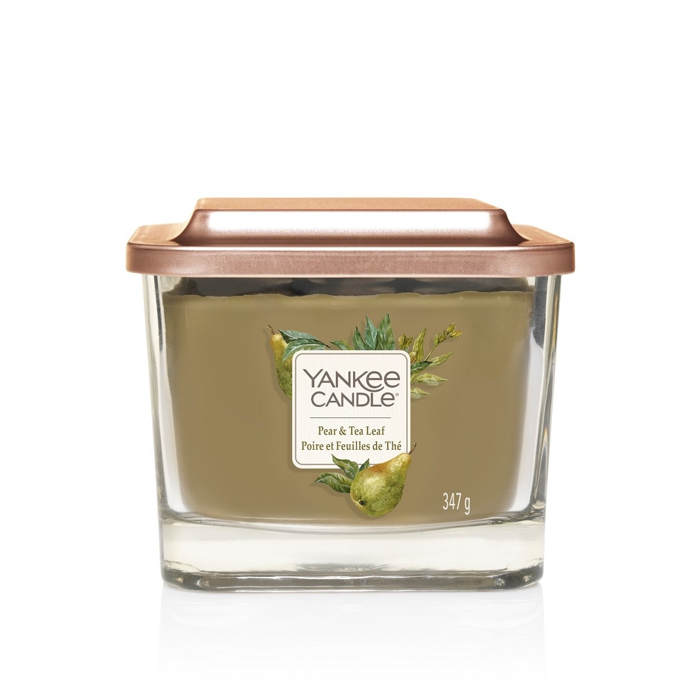 Lumanare Parfumata Elevation Collection Borcan Mediu Pear & Tea Leaf, Yankee Candle