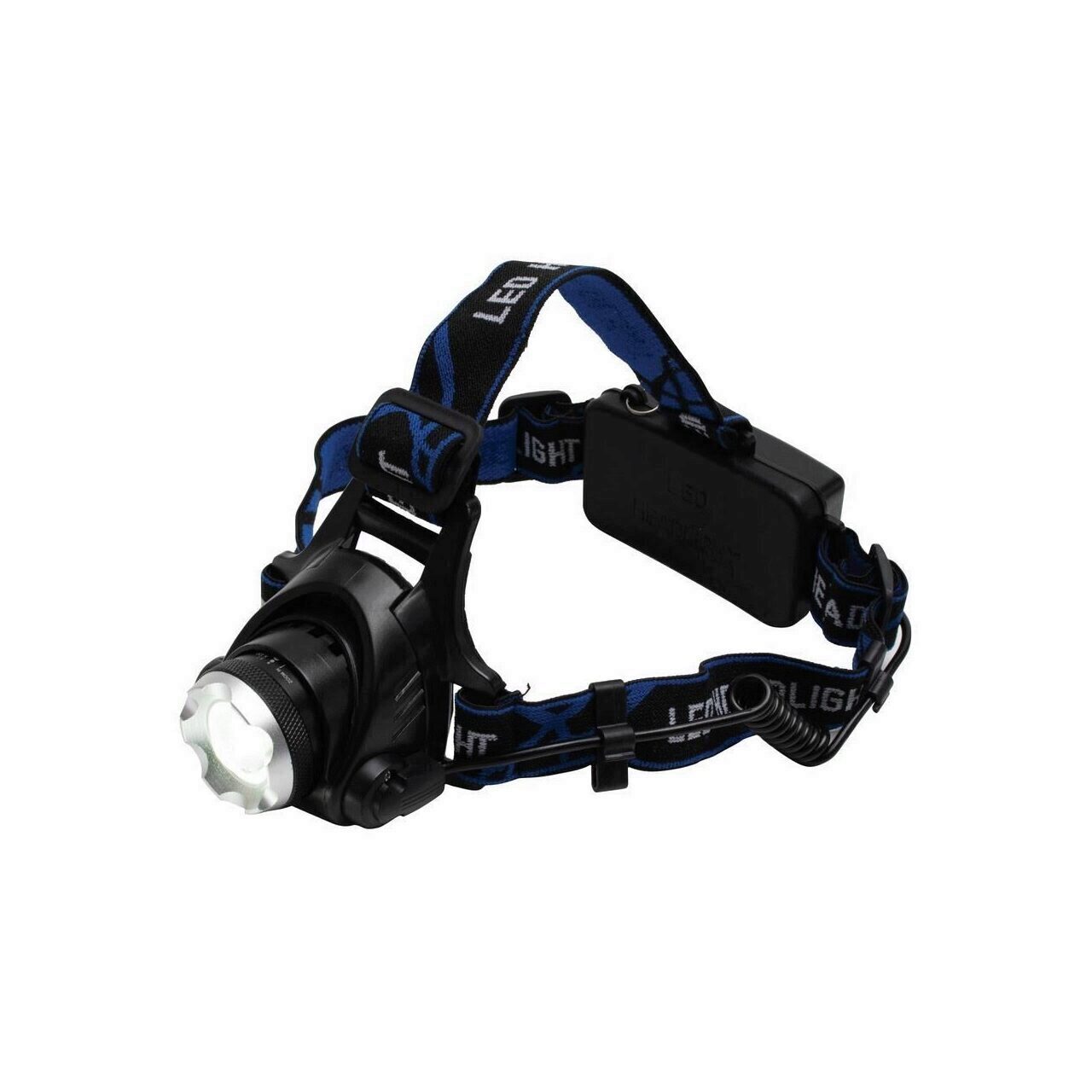 Lanterna frontala cu led Home HLM 5R, 1000 lm, zoom, corp metalic, 2 x acumulator