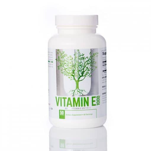 Universal Nutrition, Vitamina E 100, 50 capsule moi