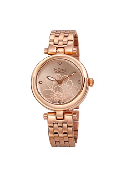 Burgi, Ceas cu bratara din otel inoxidabil, Auriu rose Burgi, Ceas cu bratara din otel inoxidabil, Auriu rose