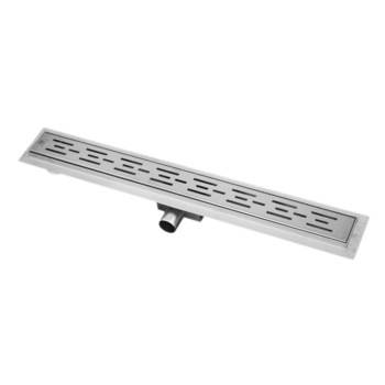 Rigola dus Ermetiq 60 cm, cu gratar inox, 50 mm cu izolatie, Model A Rigola dus Ermetiq 60 cm, cu gratar inox, 50 mm cu izolatie, Model A