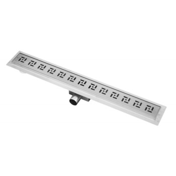 Rigola dus Ermetiq 50 cm, cu gratar inox, 50 mm cu izolatie, Model B Rigola dus Ermetiq 50 cm, cu gratar inox, 50 mm cu izolatie, Model B