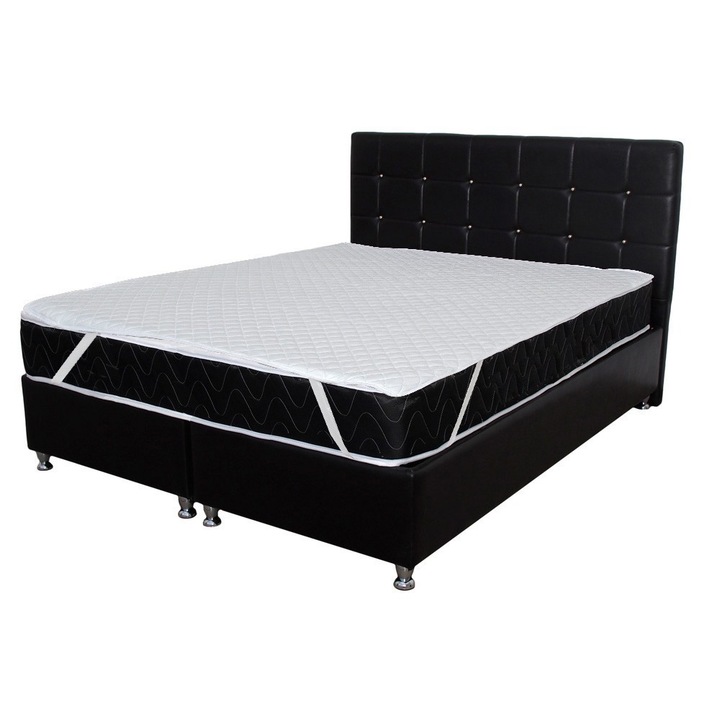 Set Saltea Superortopedica Lux Praga 140x200x22 cu Husa hipoalergenica Axon