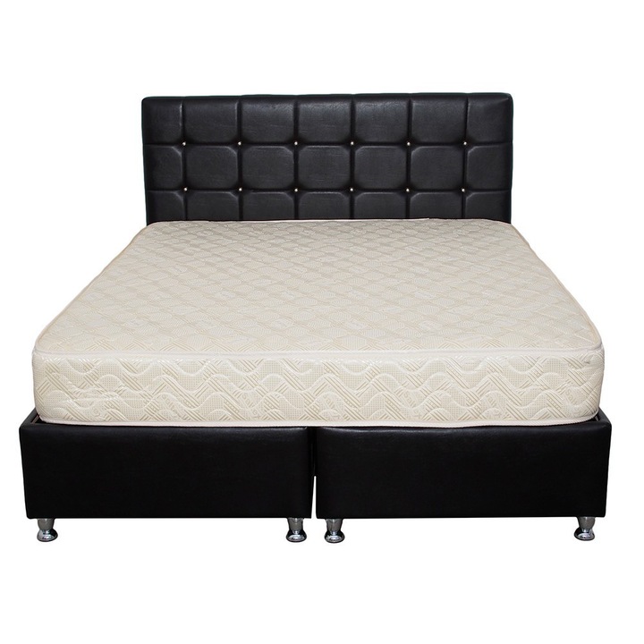 Saltea superortopedica AXON, 140x200x20cm, plasa de arcuri, fermitate medie + husa saltea CADOU